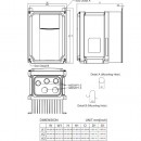 Przemiennik częstotliwości 3-fazowy 0,75 kW 400V AC Delta Electronics VFD2A7MS43MNSAA